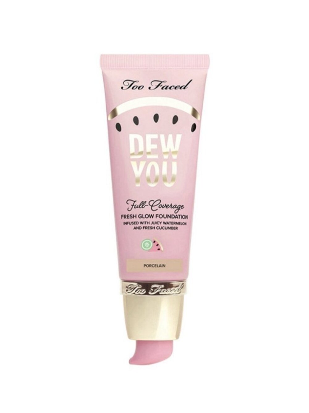 TOO FACED Tutti Frutti‎ Dew You Fresh Glow Foundation PORCELAIN 1.35 fl oz